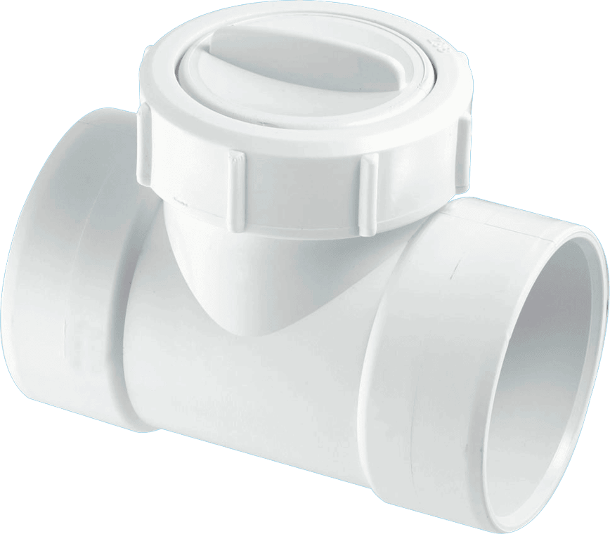 McAlpine Z28M-NRVS Solvent Weld In-Line Non-Return Durable Valve, White