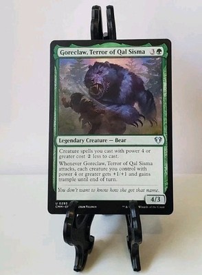 Goreclaw, Terror of Qal Sisma - Commander Masters CMM Magic The Gathering MTG