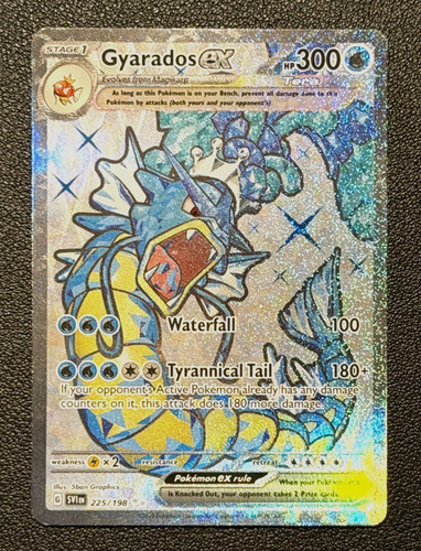Gyarados ex - Pokémon Scarlet & Violet 225/198 - Ultra Rare Holo NM (see notes)