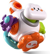 Montessori Toys for 1-3 Year Old, Baby Sensory Toys for 0-6 6-12 Months Travel