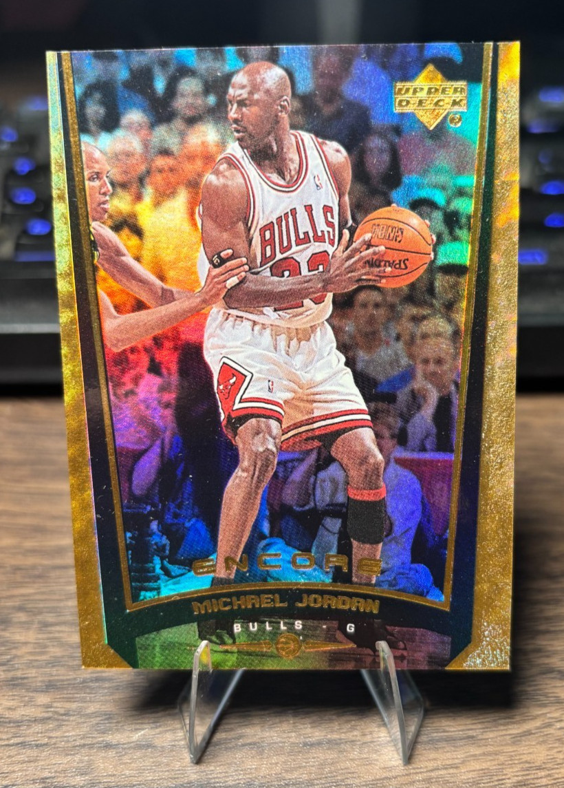 1998-99 Upper Deck Encore Michael Jordan #109 Gold F/X /125 Bulls