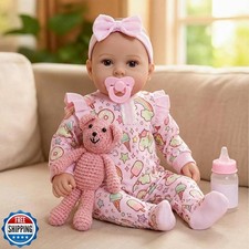 GOAROY Baby Dolls, 17 Inches Large Realistic Baby Doll with Cute