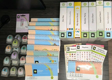 Lot of 21 Cricut Cartridges Keyboard Overlays Books Fonts Shapes Animal Religion