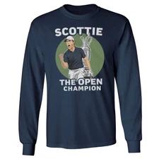 Scottie Inspired The Open Champion - Golf Tribute Long Sleeve Tshirt