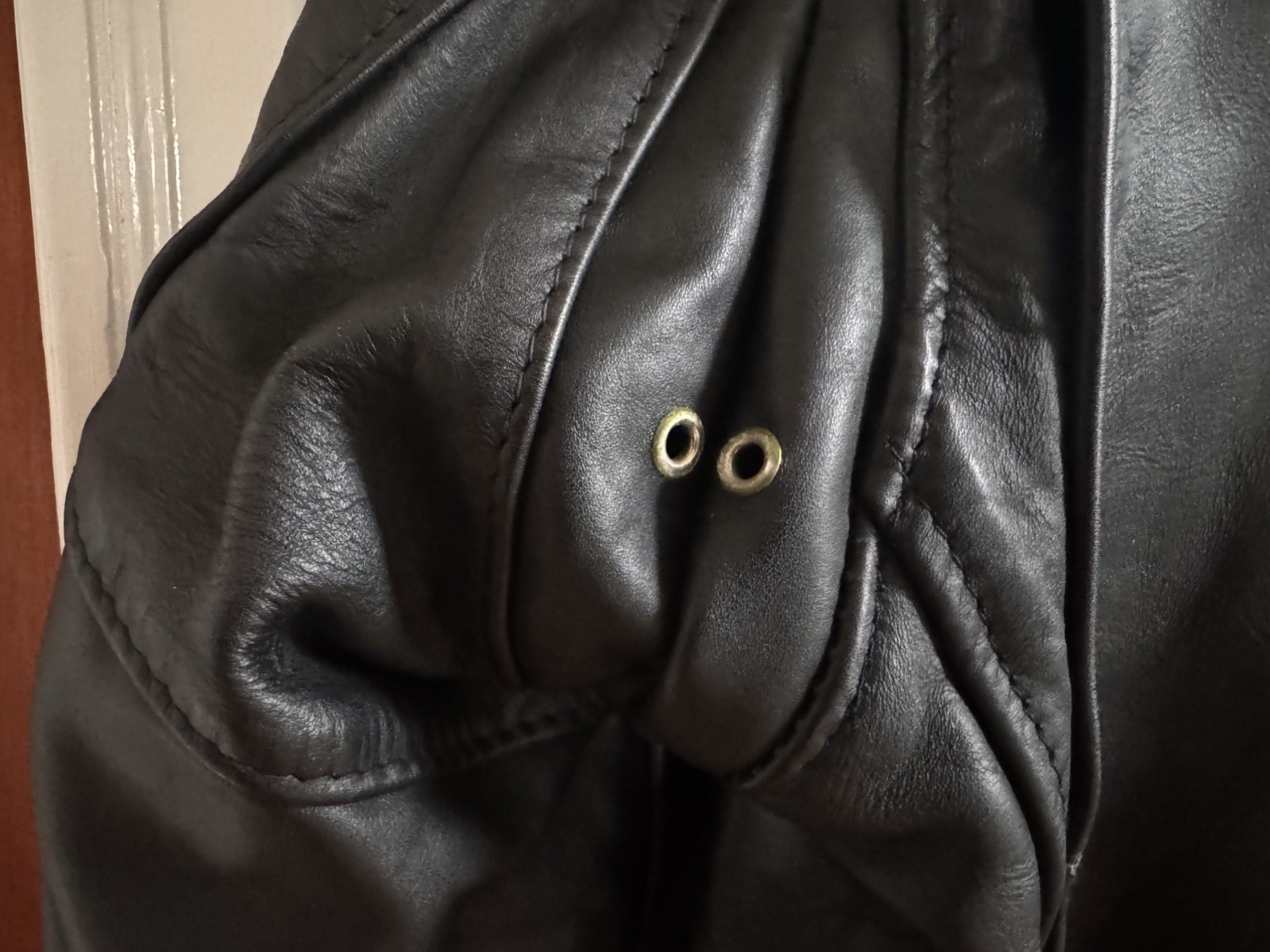 Schott Perfecto 618 Steerhide double leather Motorcycle jacket Men's 40 Auth