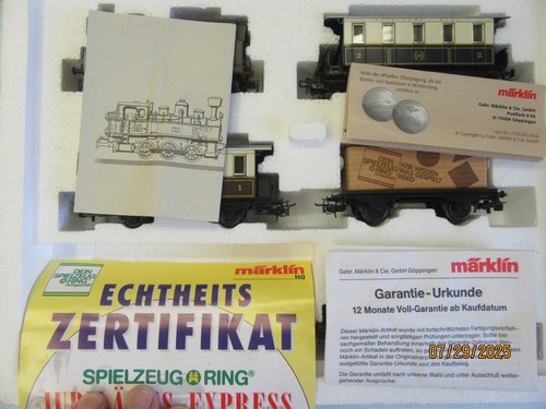 HO - Märklin 2840 - Anniversary-Express 25 Years "Spielzeug Ring" w/ Cert - NOS - Picture 9 of 11