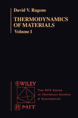 #ad #ad Thermodynamics of Materials Volume 1 Mit Series in Materials Science and E... $23.07