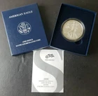 2008 W Uncirculated $1 American Silver Eagle Dollar