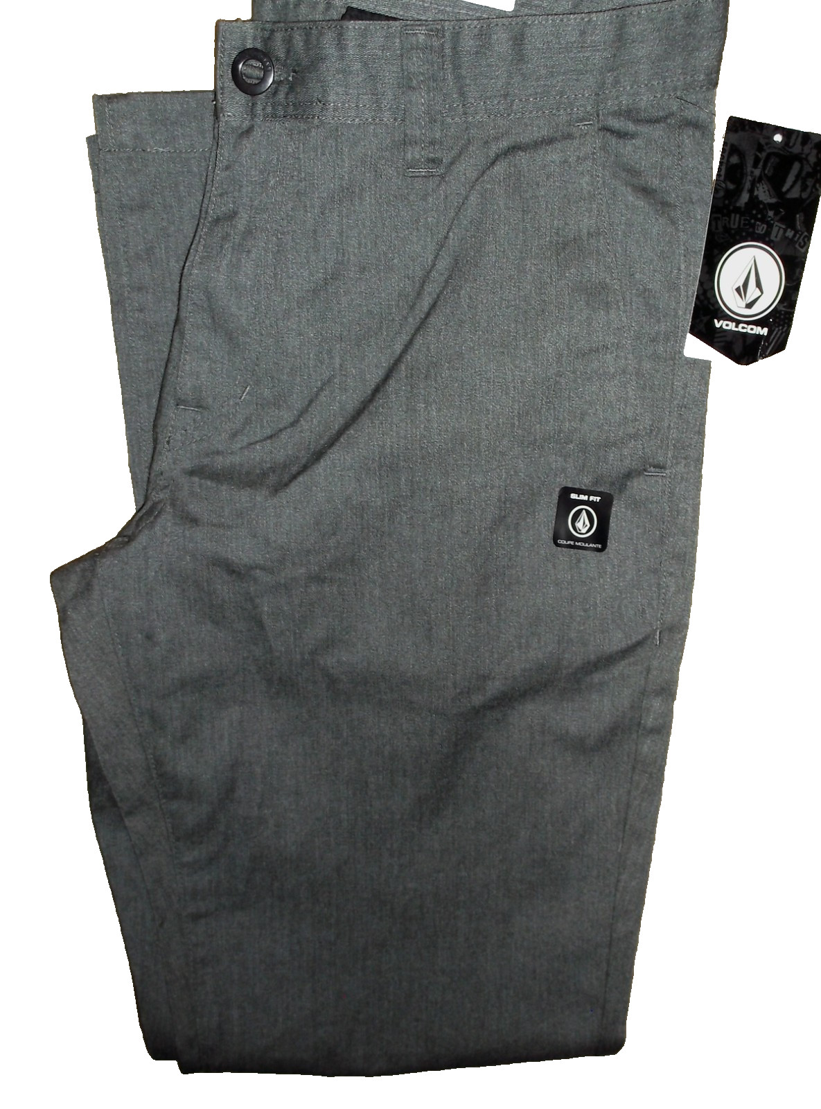 NWT 💥 VOLCOM 💥 TRUE TO THIS Frickin Drifter Charcoal P