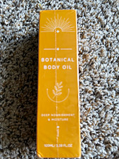 Botanical Body Oil Deep Nourishment  Moisture Rose Body Oil 100mL Moisturizing