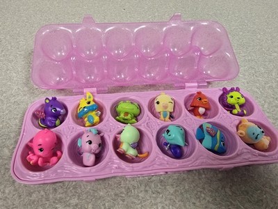 Hatchimals COLLEGGTIBLES Random Lot Of 12 Figures & Case