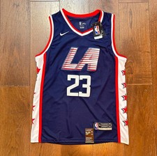 NWT Lou Williams LA Clippers Authentic Nike Swingman Jersey Navy Size Large 50
