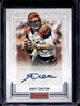 2012 Panini Playbook Andy Dalton Platinum Auto #/10 Bengals