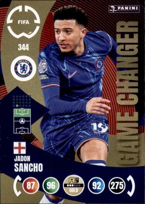 Panini FIFA Adrenalyn XL Club World Cup 2025 344 - Jadon Sancho - Game Changer