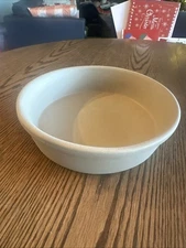 Pampered Chef 8” Mini Baker Stoneware USA 2” Deep Dish