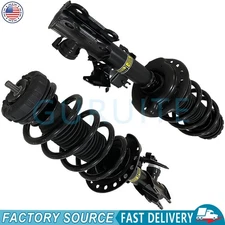 2Pcs Front Shock Strut Assys For 2010-2016 Cadillac SRX w/ Electric Left & Right