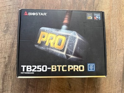 Biostar Motherboard TB250-BTC PRO Core i7/i5/i3 LGA1151 Intel B250 DDR4