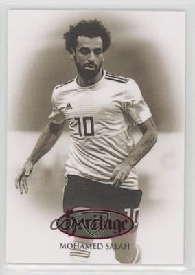 2021 Futera Unique World Football Heritage Ruby 11/45 Mohamed Salah #HG088 1d59