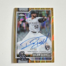 Dugan Darnell Chrome 2026 /50 Auto