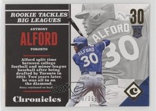 2017 Panini Chronicles Rookies Gold 129/399 Anthony Alford #128 fm0