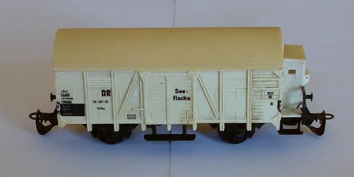 2achsiger Seefische-Kühlwagen der DR für TT (TT-3206) | Zustand: Gebraucht