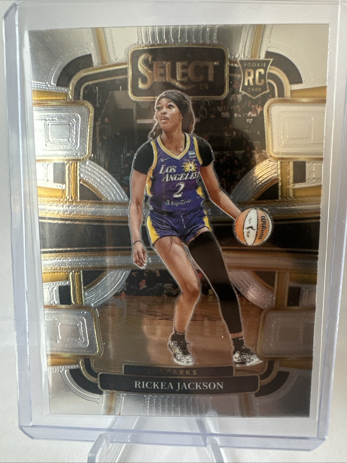 2024 Panini Select WNBA - Concourse Rickea Jackson #58 Silver Prizm (RC)