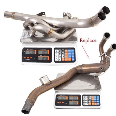 Titanium For Yamaha Tenere 700 XTZ07 2019-25 Full Exhaust System Header Pipe Tip