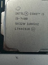 2 each Intel Core i5-7400 Quad-Core CPU Processor  SR32W 3GHz, L702D061