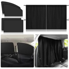 Car Window Shades,4 Pack Magnetic Car Window Covers and Privacy Large
