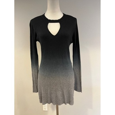 Rock&Republic Ombre Keyhole Sweater size large