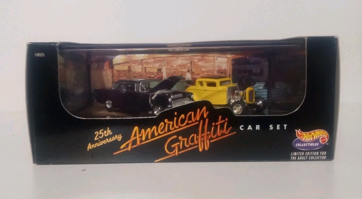 NOS Hot Wheels American Graffiti 25th Anniversary 2 Car Set