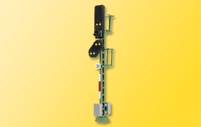 Viessmann 4724 Licht-Blocksignal mit Vorsignal, Multiplex-Technologie, H0