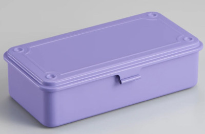 TOYO STEEL Tool Box Trunk type T-190 FM Fujimurasaki NewColor 203x109x56mm 0.4kg