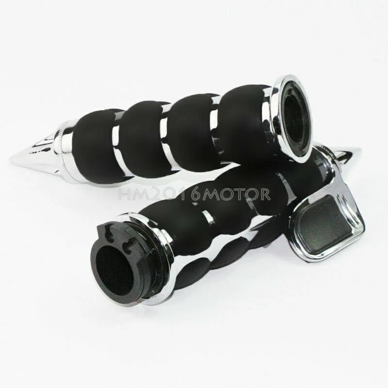 Punhos de mão de motocicleta 1" para Harley-Davidson Touring Sportster XL1200 883 - Imagem 3 de 4