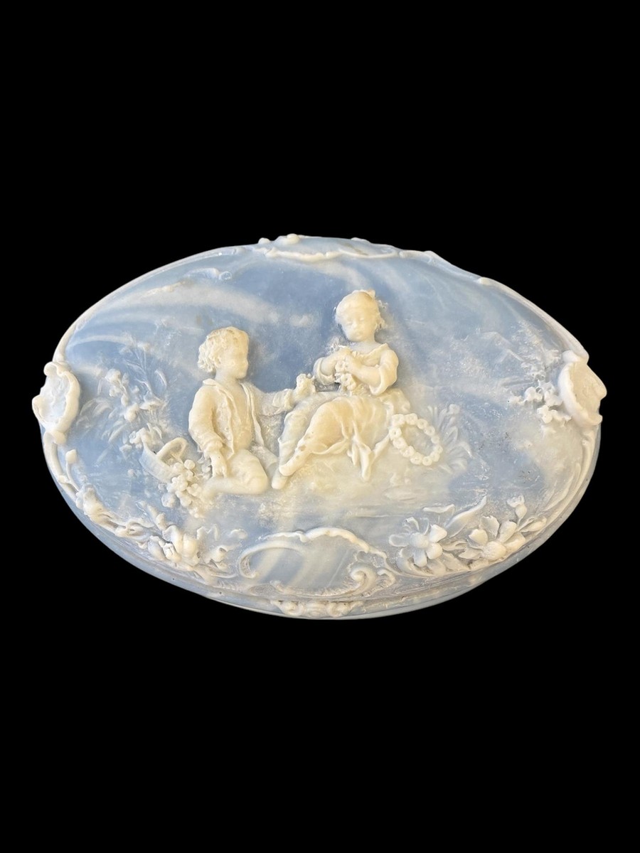 Incolay Stone Cameo Box | eBay