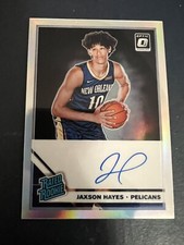 JAXSON HAYES PANINI OPTIC SILVER REFRACTOR AUTO RC
