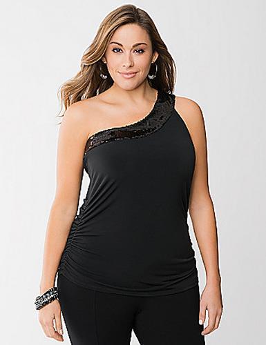 lane bryant sequin top
