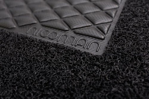 VW Passat MK7 2011-2014 GENUINE DELUXE Fitted Rubber Car Mats Black Floor Set - Picture 3 of 6