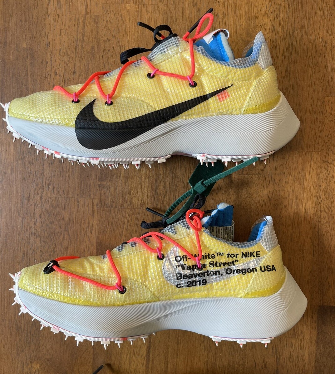 OFF-WHITE×NIKE WMNS VAPOR STREET YELLOW Nike Vapor Street Off-White Tour Yellow (Women's) - CD8178