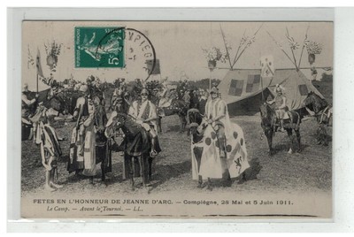 60 Compiègne #10396 Festlich Jeanne D -bogen vor Dem Turnier Le Camp IN Mai & J