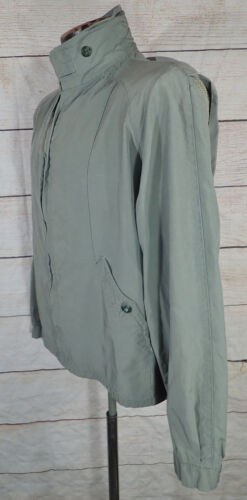 Chaqueta de Nailon Satén Vintage Años 70 Penneys Towncraft para Hombre L Barbilla Garra con Cremallera - Imagen 2 de 19
