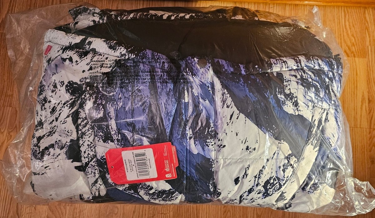 Supreme x The North Face Mountain Baltoro Down Jacket Sz M Medium 