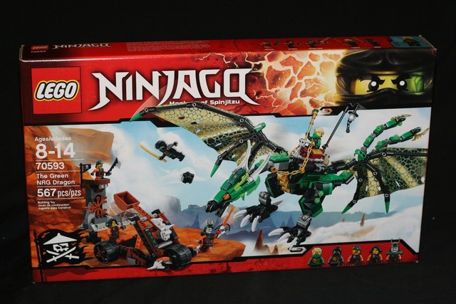 lego ninjago green nrg dragon