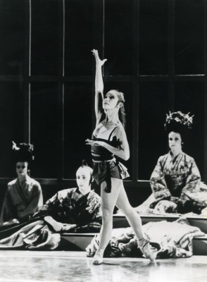 Italien Opern Tanz Schottisches Ballett Noriko Ohara altes Foto Cooper 1981
