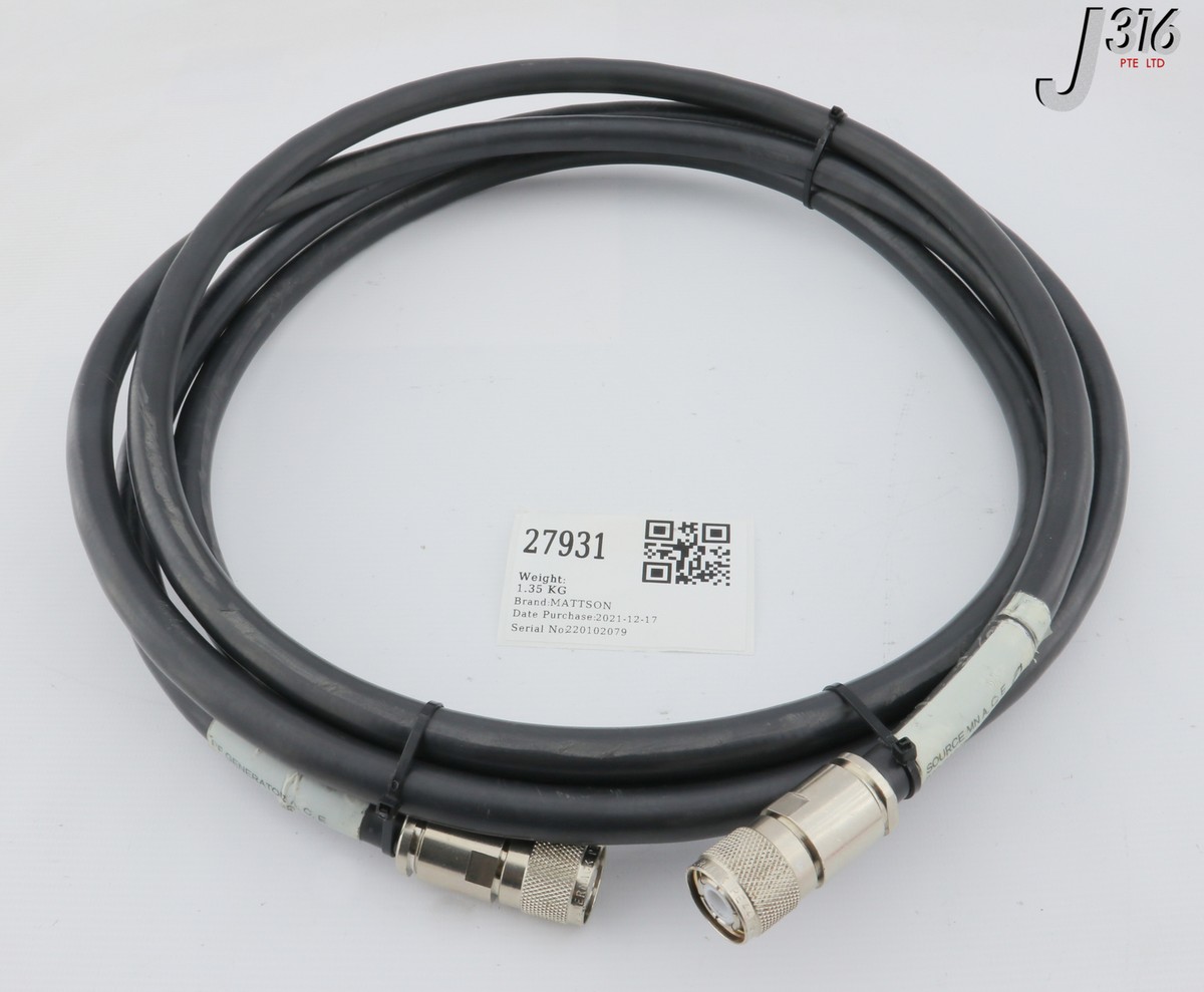 27931 MATTSON CABLE ASSY, RF GEN, SOURCE MN A, C, 2E, E, 3.5M 263