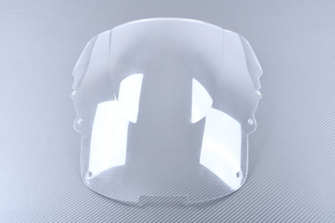 Bulle Honda CBR 1100 XX pare-brise transparent carbone rouge