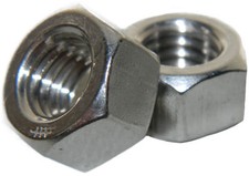 M8-1.25 Finished Hex Nuts Stainless Metric Quantity 250