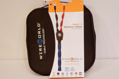 WireWorld Oasis 7 Subwoofer Cable, 15M (50 ), Spade and Speakon Connectors