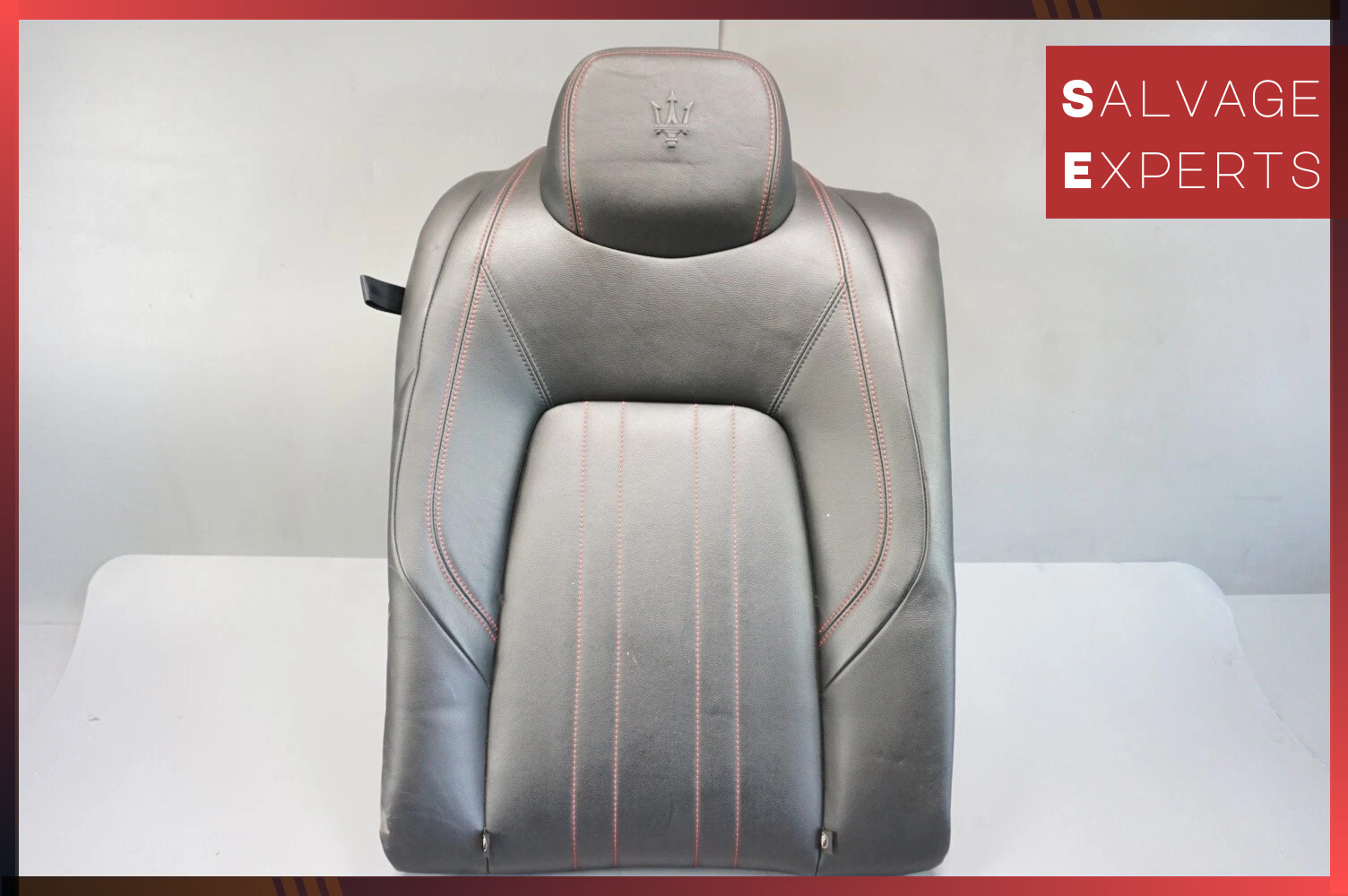 2014-2017 Maserati Ghibli Rear Right Passenger Top Upper Seat Cushion Black OEM
