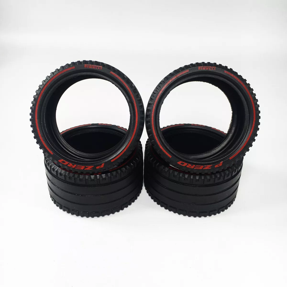 Custom 4 pcs MOC printing tires 44771 for Lego 42125 42096 8386 1 10 cars V3 R